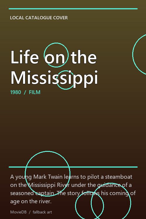 Life on the Mississippi poster