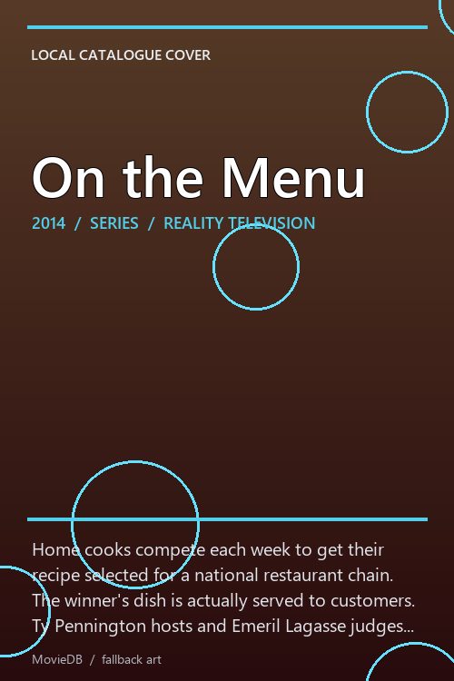 On the Menu poster