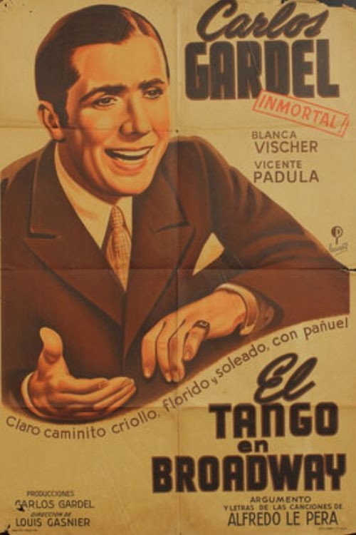 The Tango on Broadway poster