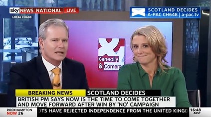 Keneally and Cameron poster