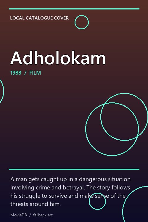 Adholokam poster
