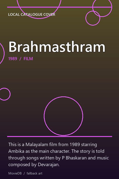 Brahmasthram poster