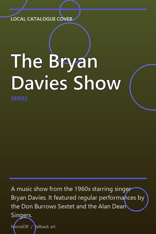 The Bryan Davies Show poster