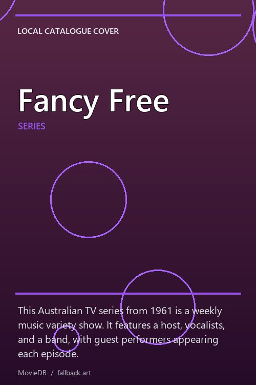 Fancy Free poster