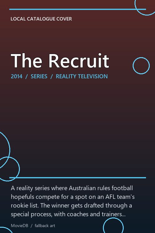 The Recruit poster
