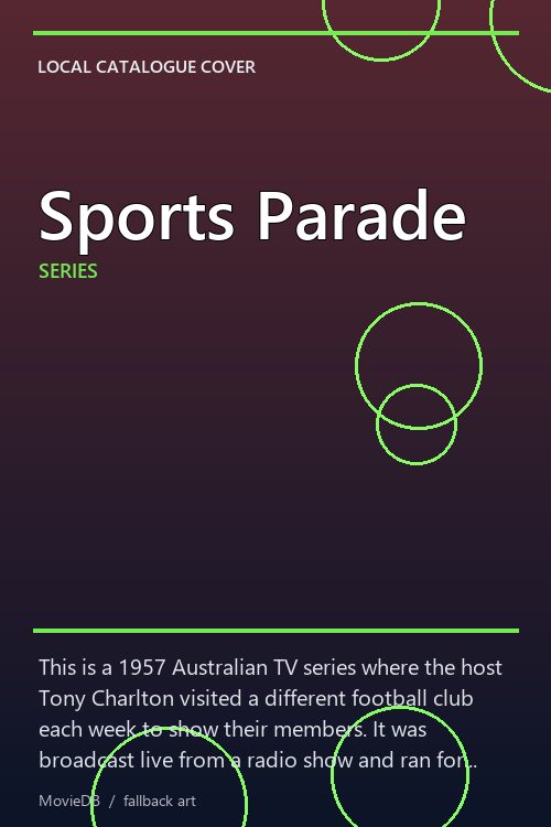 Sports Parade poster