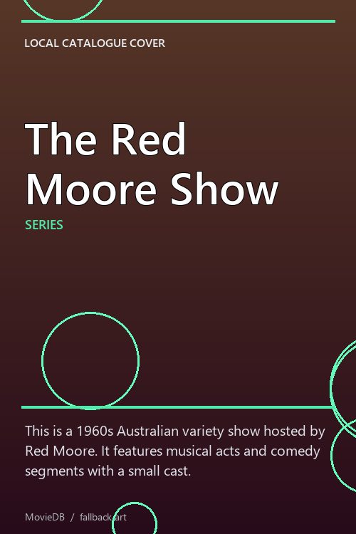 The Red Moore Show poster
