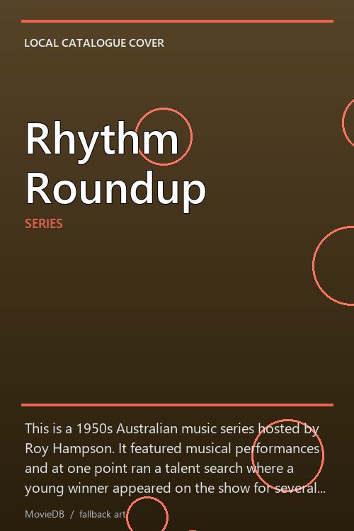 Rhythm Roundup poster