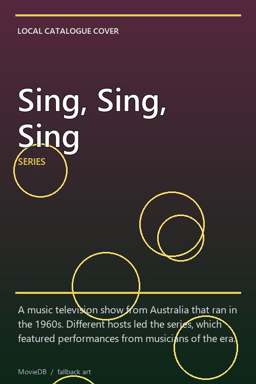 Sing, Sing, Sing poster
