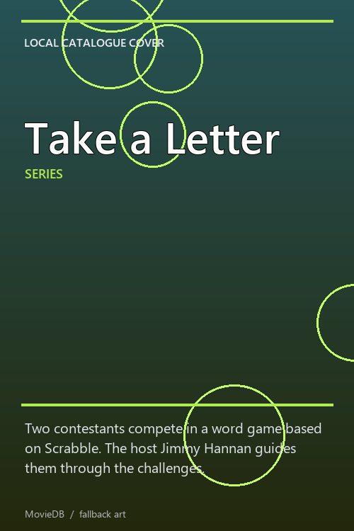 Take a Letter poster