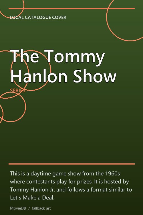 The Tommy Hanlon Show poster