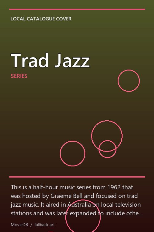 Trad Jazz poster