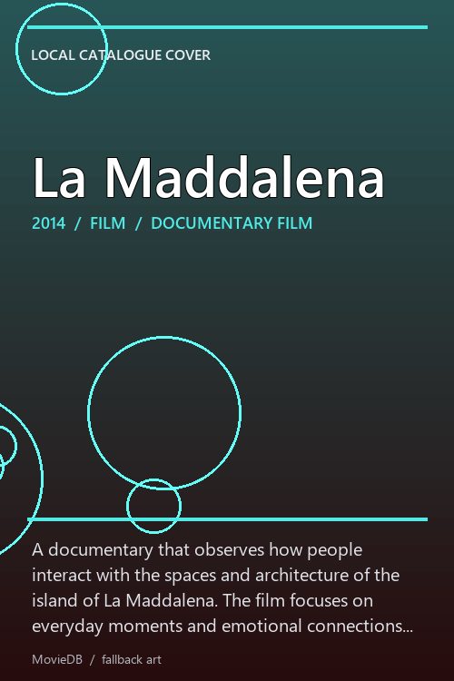 La Maddalena poster