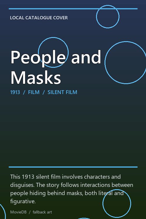People and Masks poster