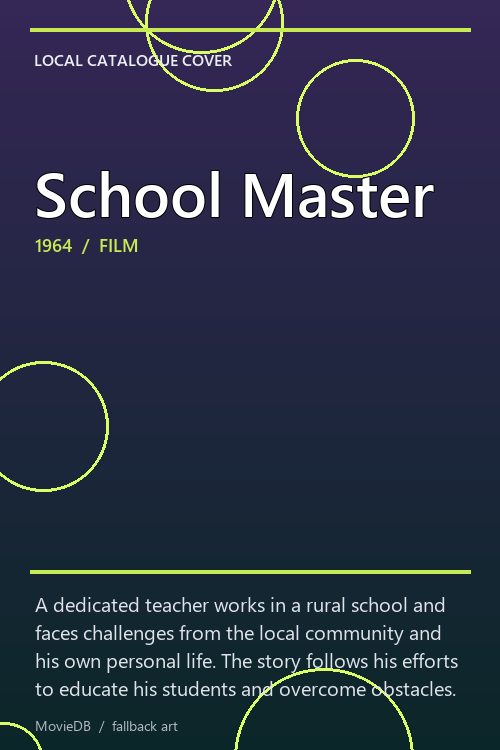 School Master poster