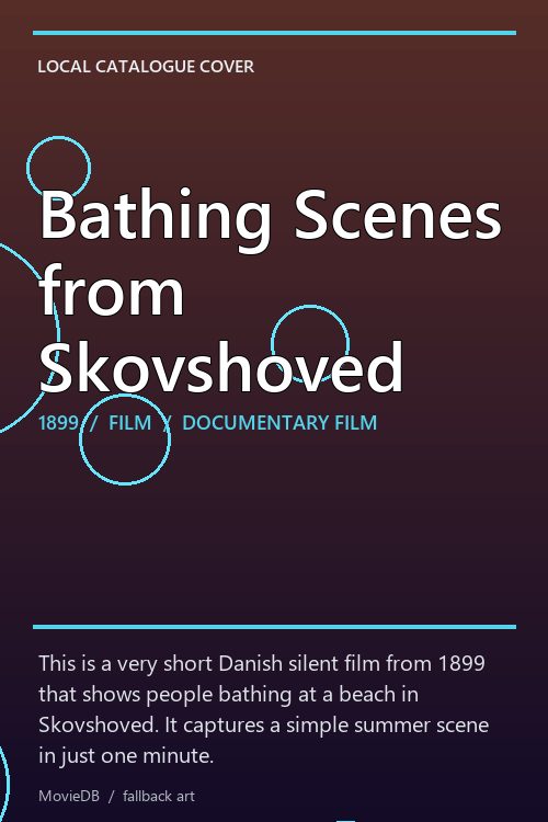 Bathing Scenes from Skovshoved poster