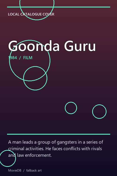 Goonda Guru poster