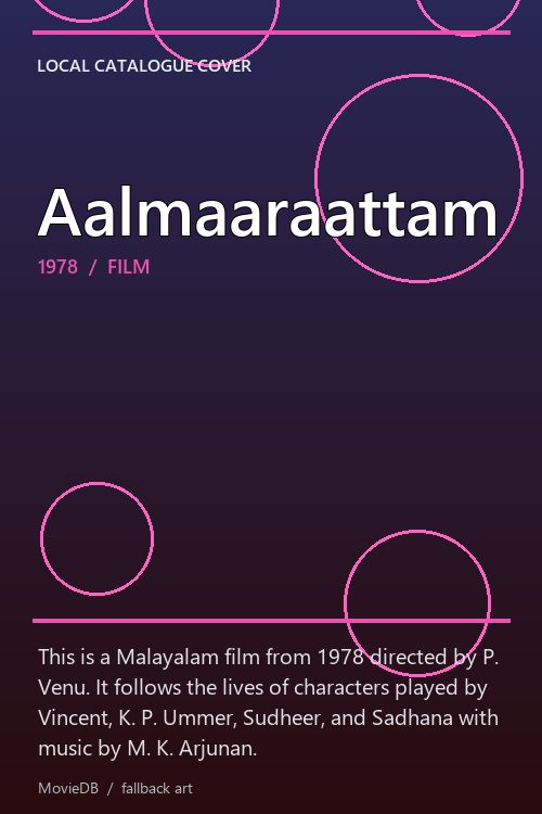 Aalmaaraattam poster