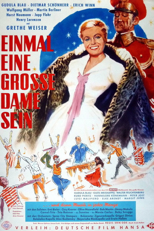 Just Once a Great Lady poster