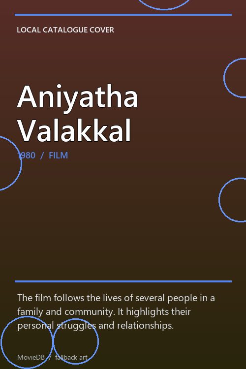 Aniyatha Valakkal poster
