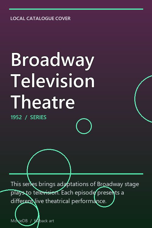 Broadway Television Theatre poster