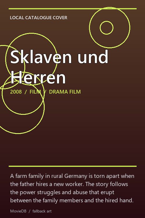 Sklaven und Herren poster