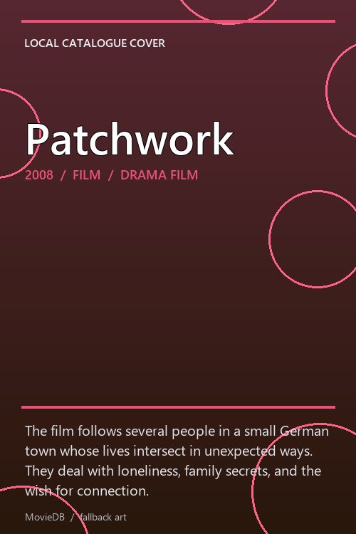 Patchwork poster