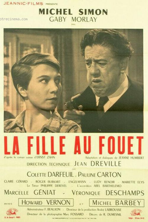 La Fille au fouet poster