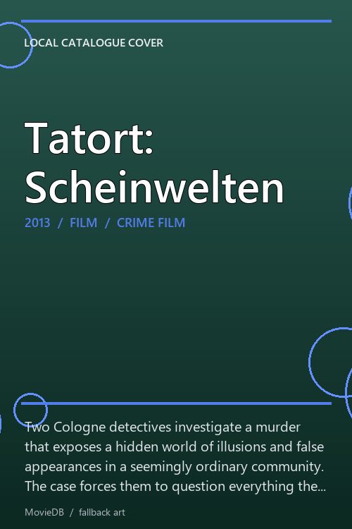 Tatort: Scheinwelten poster