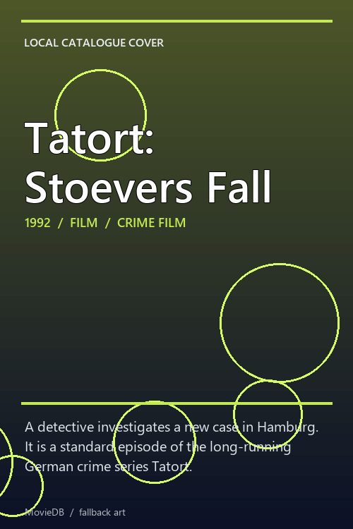 Tatort: Stoevers Fall poster