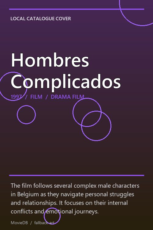 Hombres Complicados poster