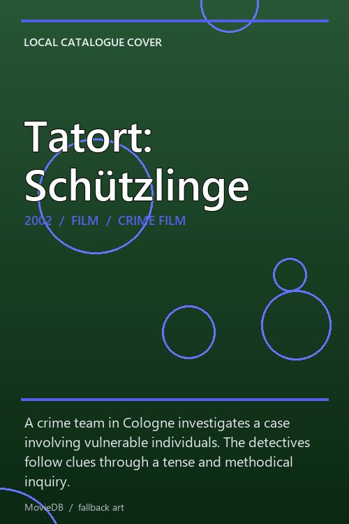 Tatort: Schützlinge poster