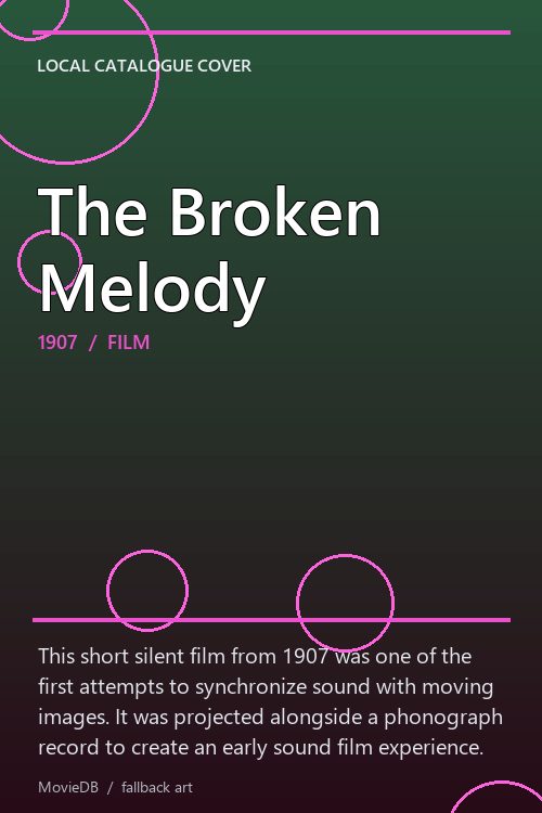 The Broken Melody poster