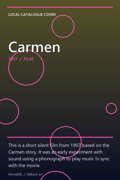 Carmen poster