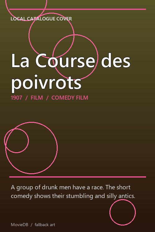 La Course des poivrots poster