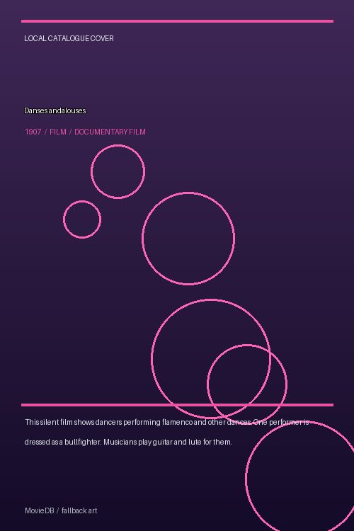 Danses andalouses poster