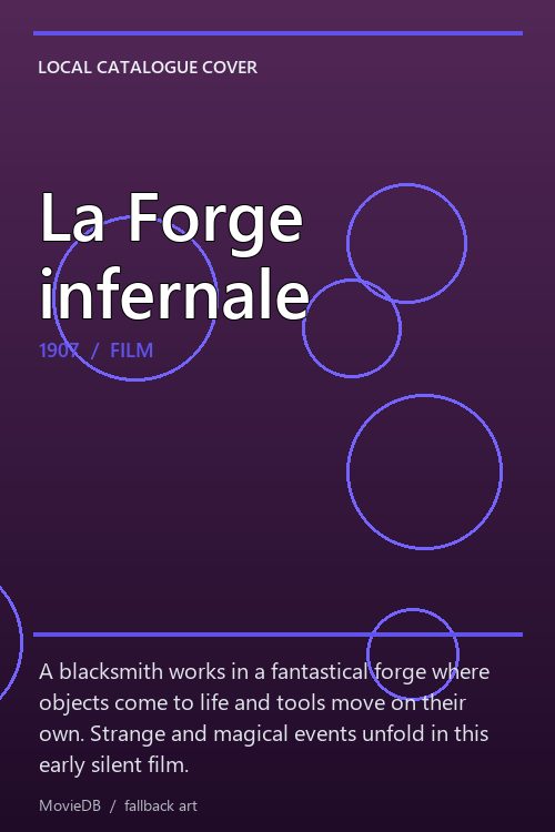 La Forge infernale poster
