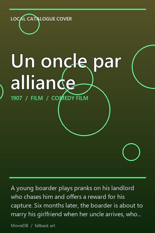 Un oncle par alliance poster