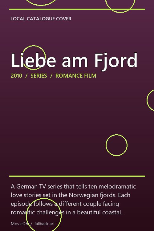 Liebe am Fjord poster