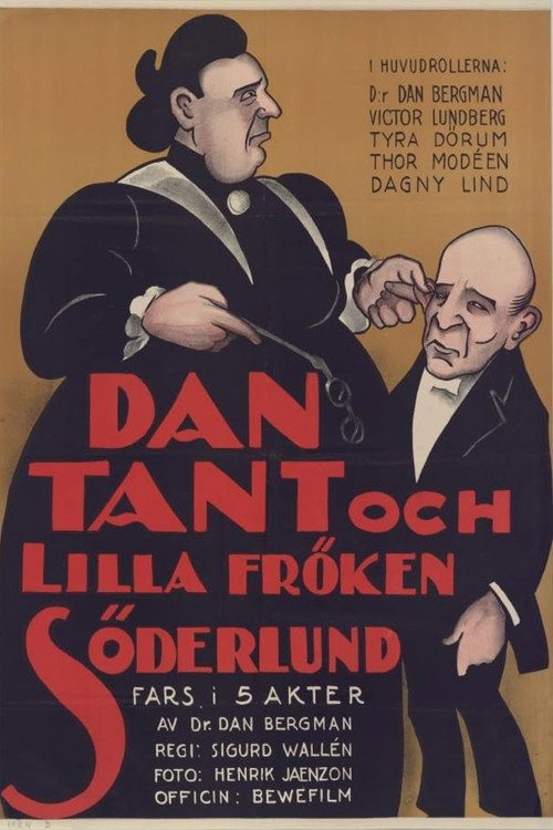 Dan, Auntie and Little Miss Söderlund poster