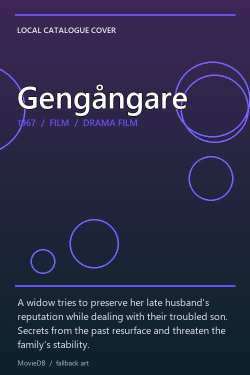 Gengångare poster