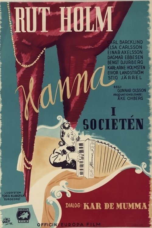 Hanna in Society poster