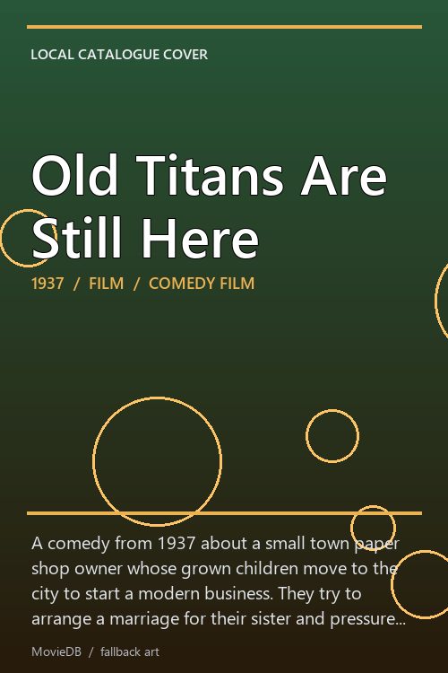 Old Titans Are Still Here poster