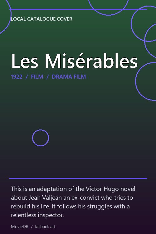 Les Misérables poster