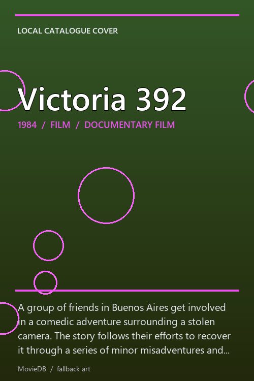 Victoria 392 poster