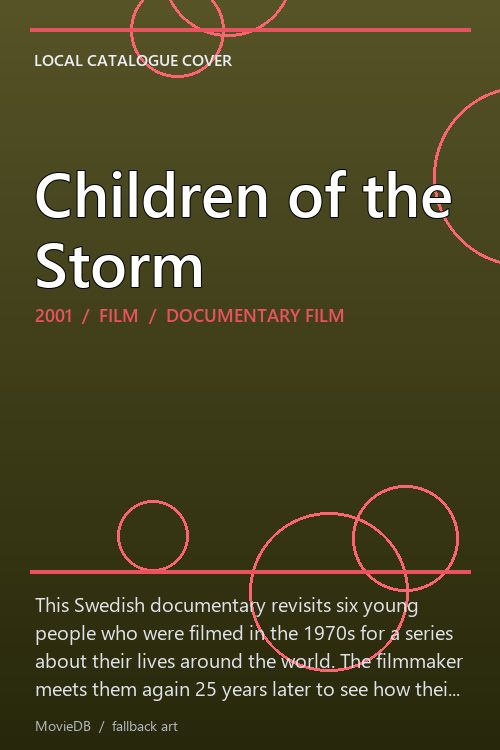 Children of the Storm poster