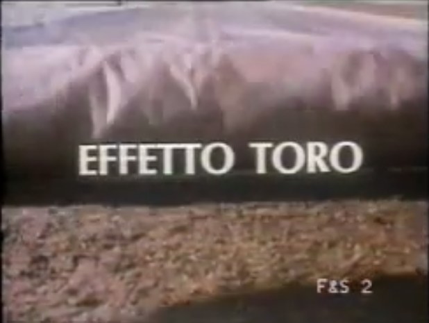 Effetto Toro poster