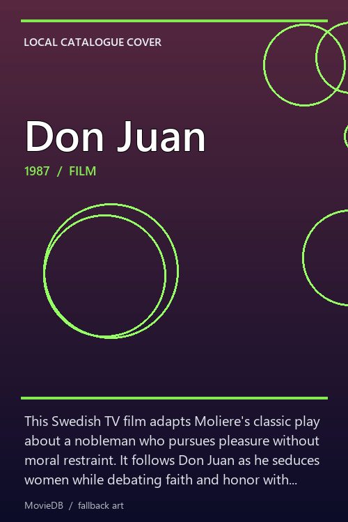 Don Juan poster