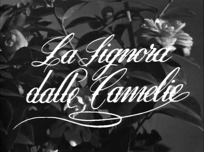 Lady of the Camelias poster