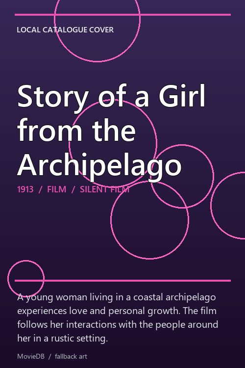 Story of a Girl from the Archipelago poster